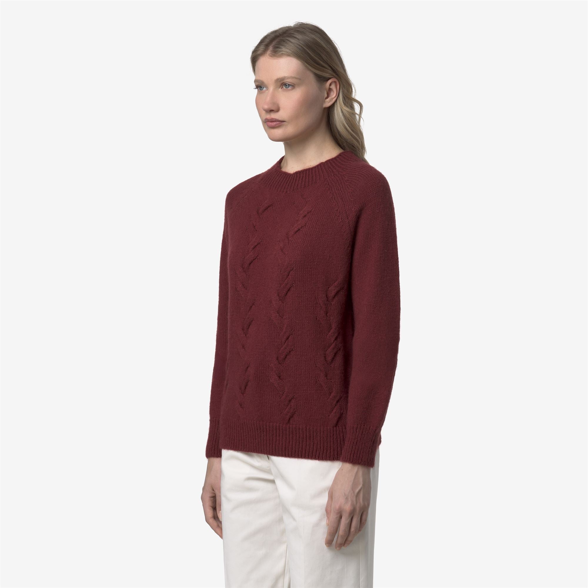Knitwear_WOMAN_LYSA_Pull Over_Red Tibetan - Commercial 5