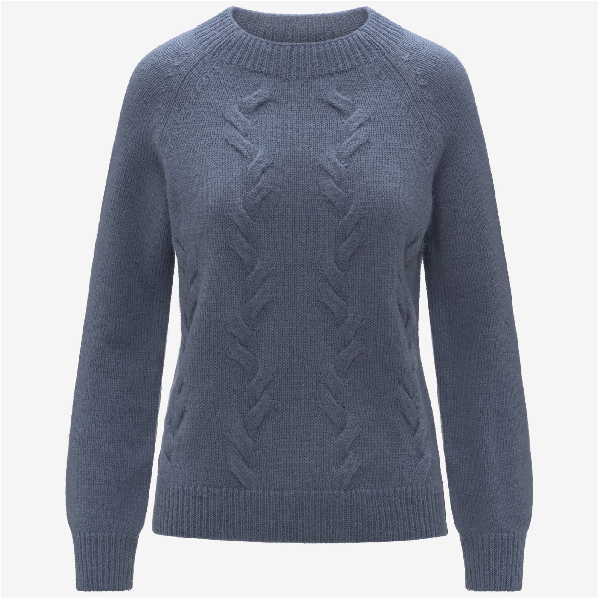 Knitwear_WOMAN_LYSA_Pull Over_Blue Infinity - Commercial 1
