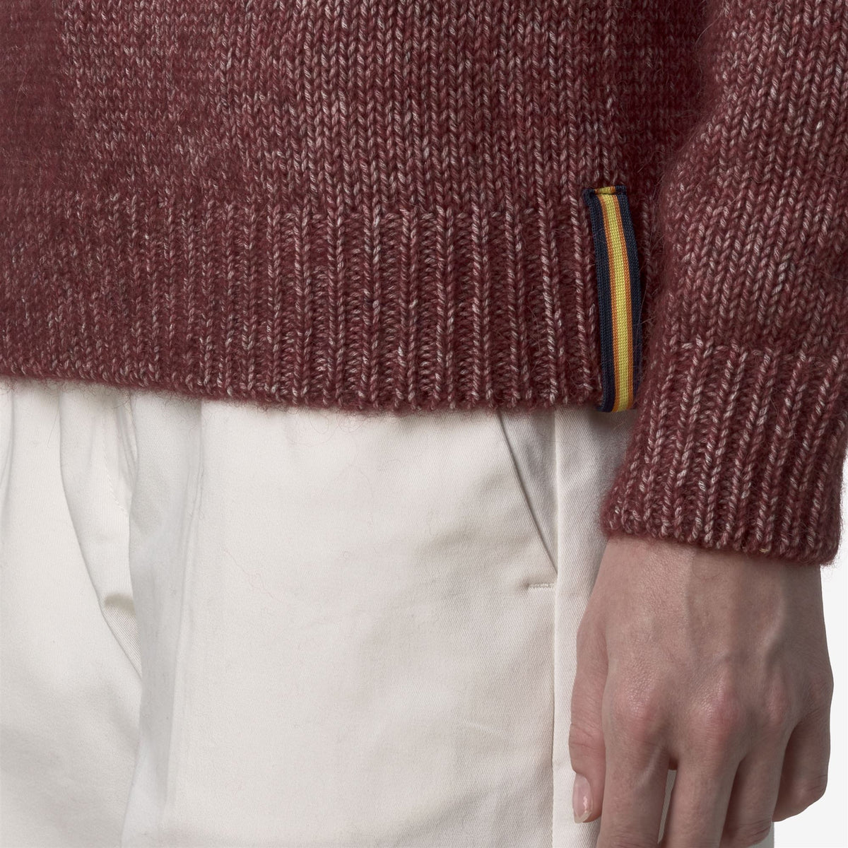 Knitwear_WOMAN_TERRY_Pull Over_Red - Off White - Commercial 7