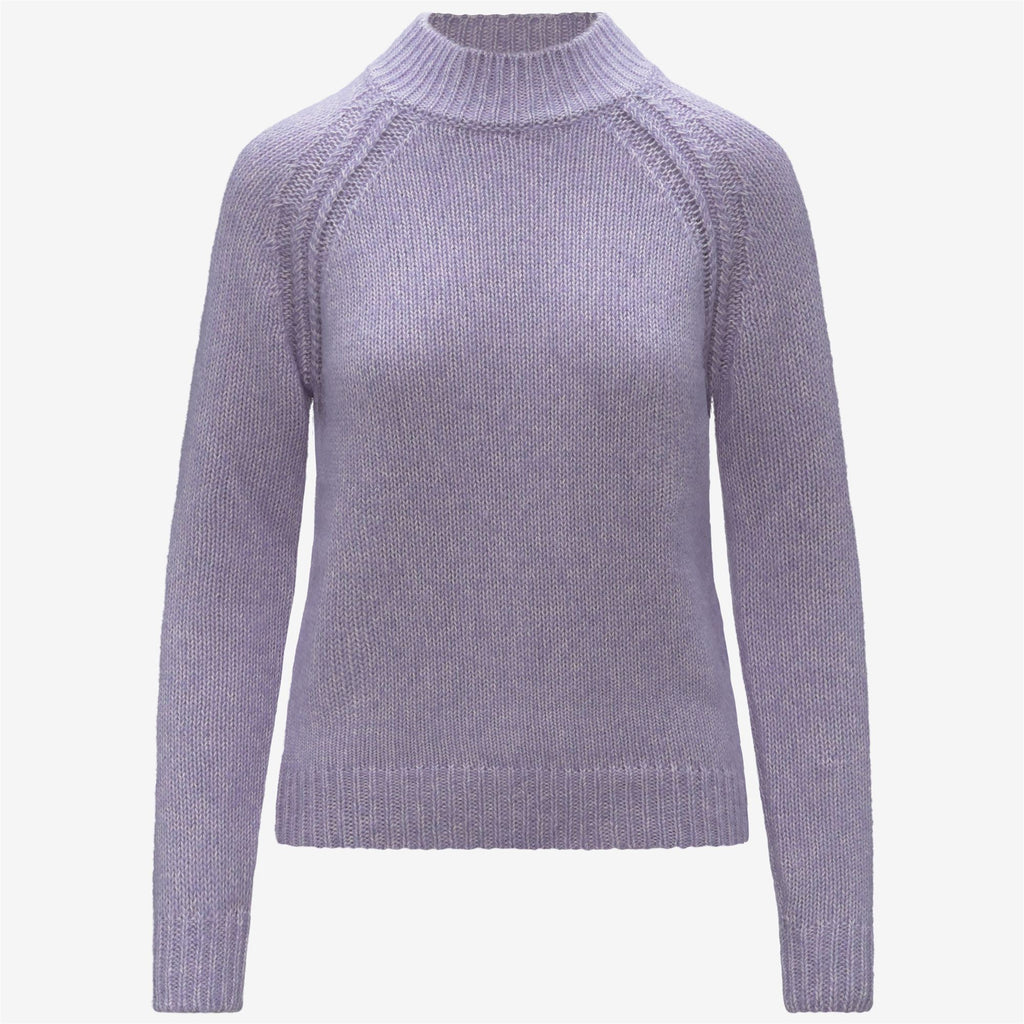Knitwear_WOMAN_TERRY_Pull Over_Violet - Off White - Commercial 1