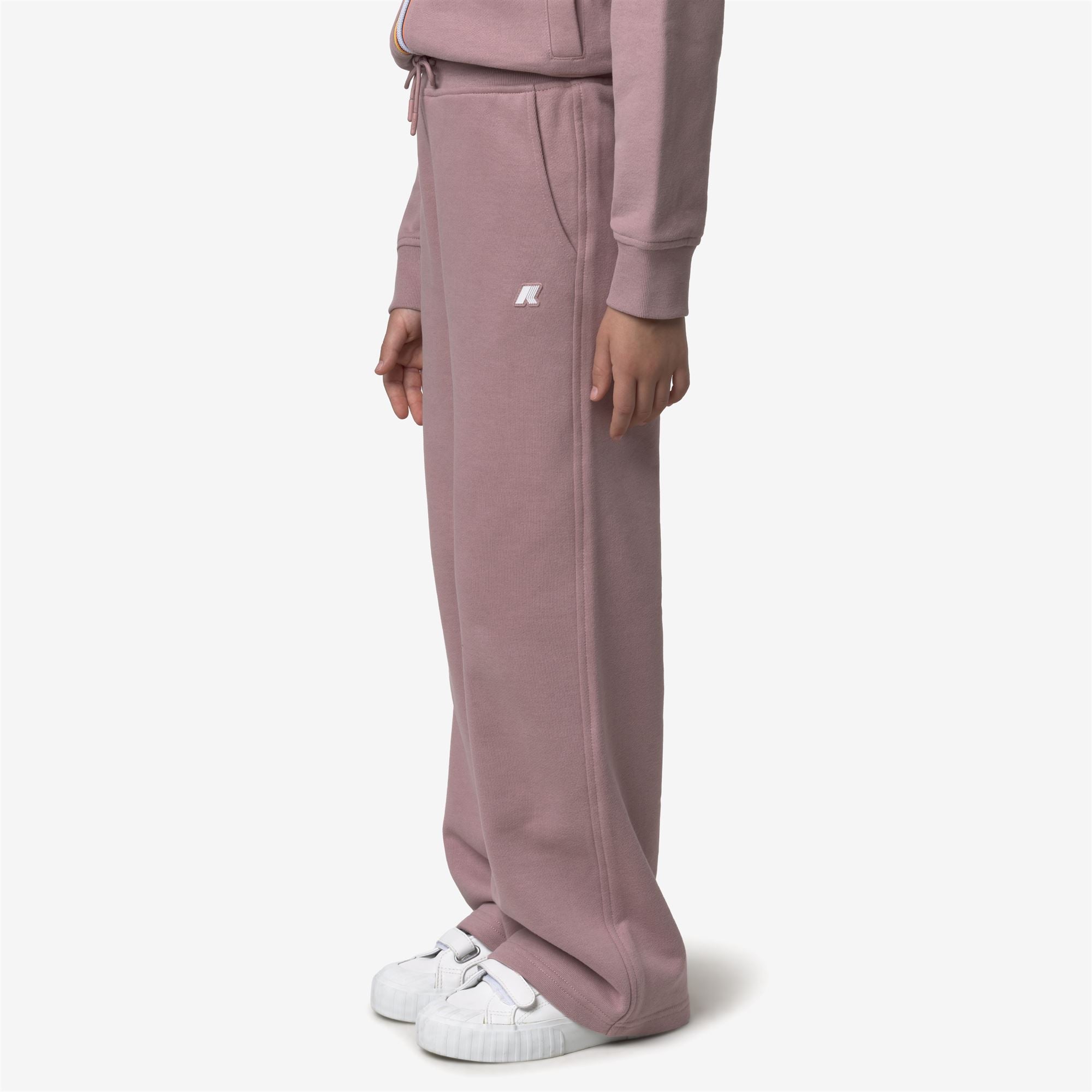 Pants_GIRL_P. GIN FLEECE PEACH_Sport Trousers_Rose Pinkish - Commercial 5