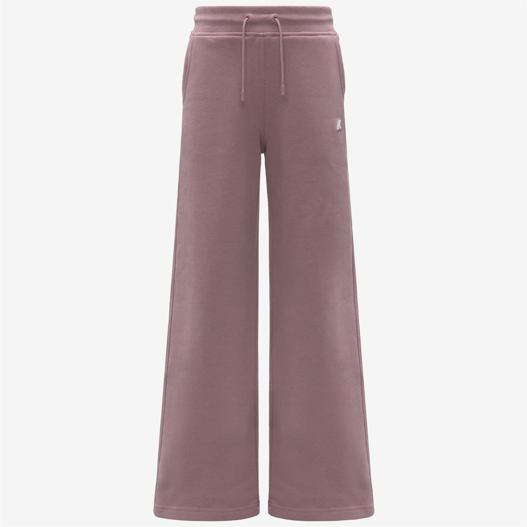 Brown pink Girls' Sport Fleece Pants 01