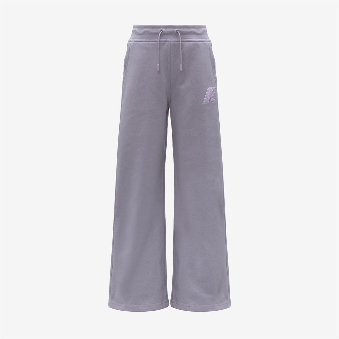 Violet Girl's Cotton Sport Trousers 01