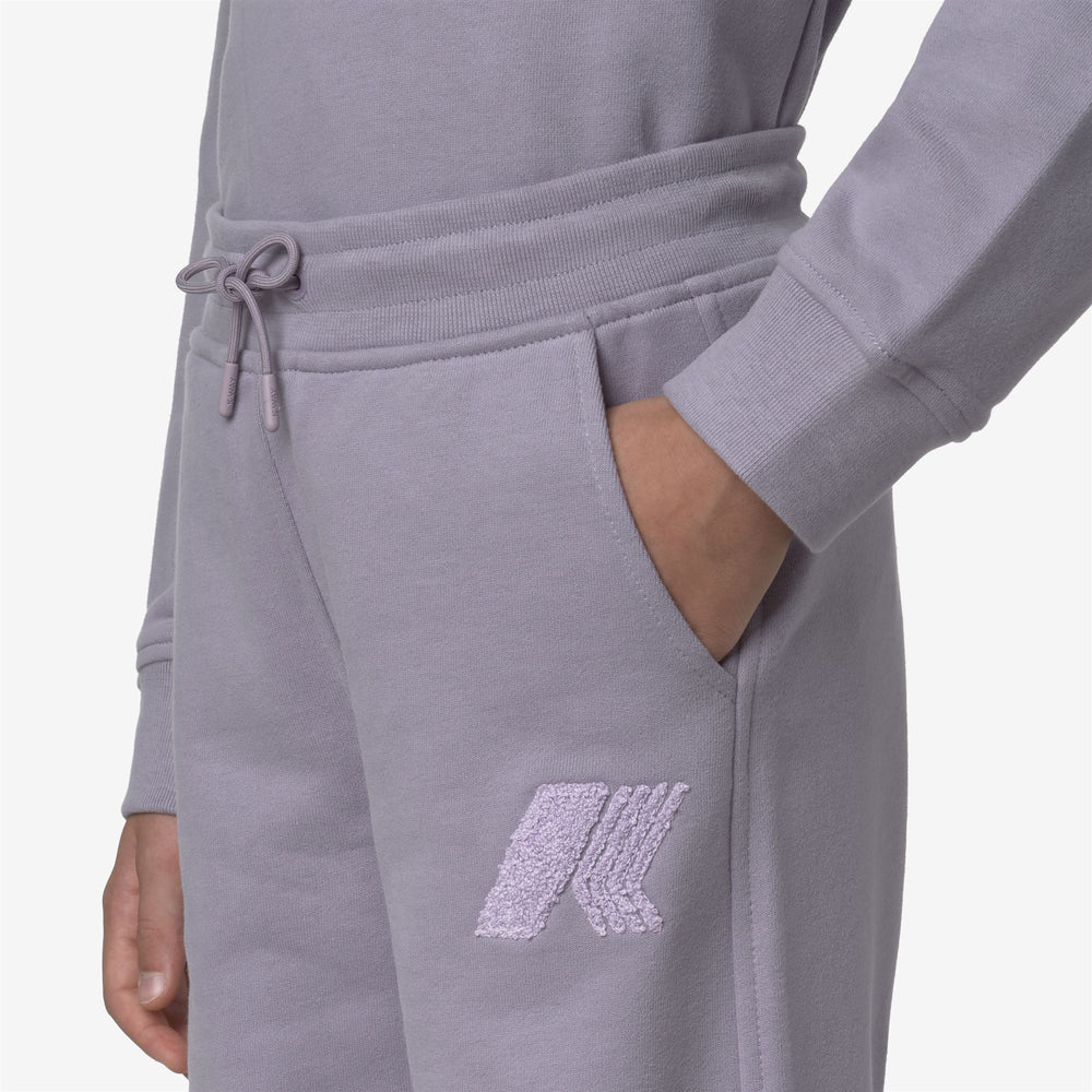 Violet Girl's Cotton Sport Trousers 02