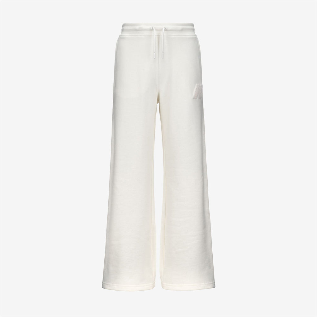 Pants_GIRL_P. GIN FP K SPONGE_Sport Trousers_White Gardenia - Commercial 1
