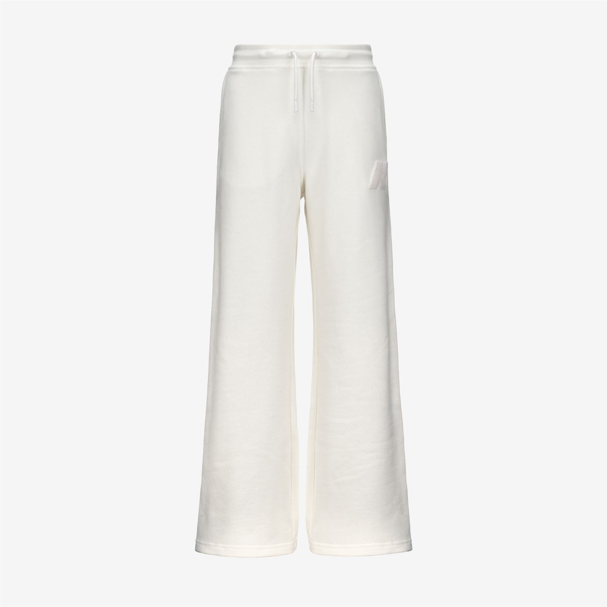Pants_GIRL_P. GIN FP K SPONGE_Sport Trousers_White Gardenia - Commercial 1