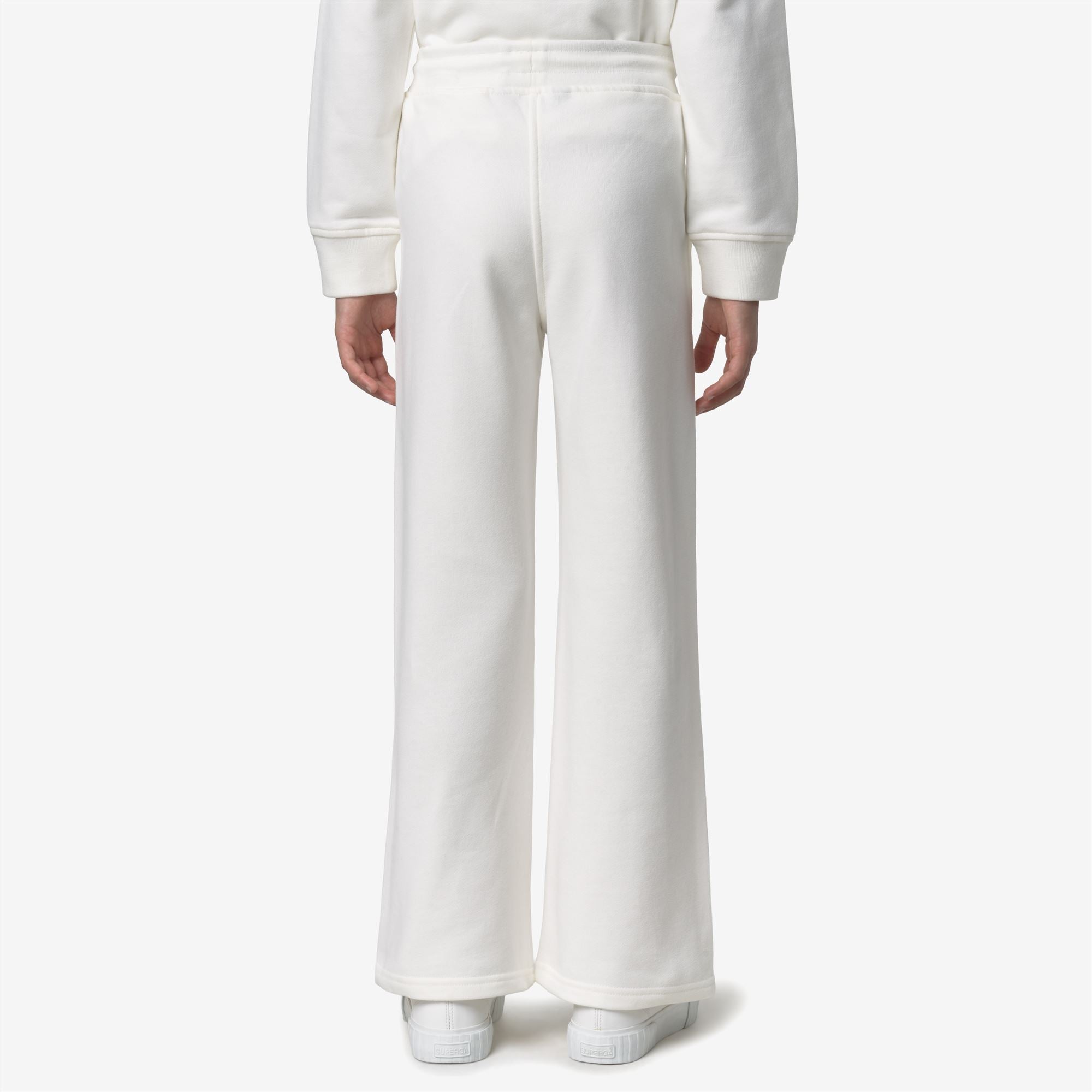 Pants_GIRL_P. GIN FP K SPONGE_Sport Trousers_White Gardenia - Commercial 6