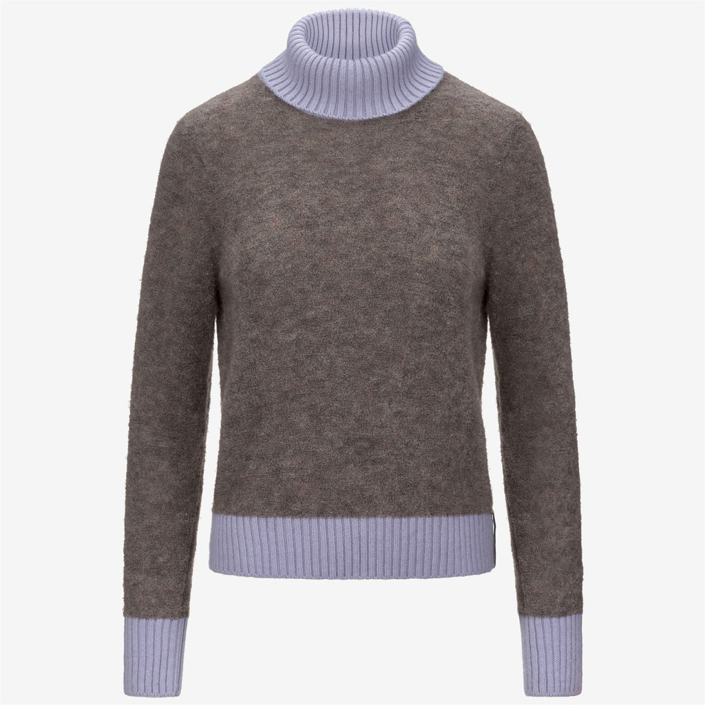 Knitwear_WOMAN_GRAZAY_Pull Over_Browm - Violet Purple - Commercial 1