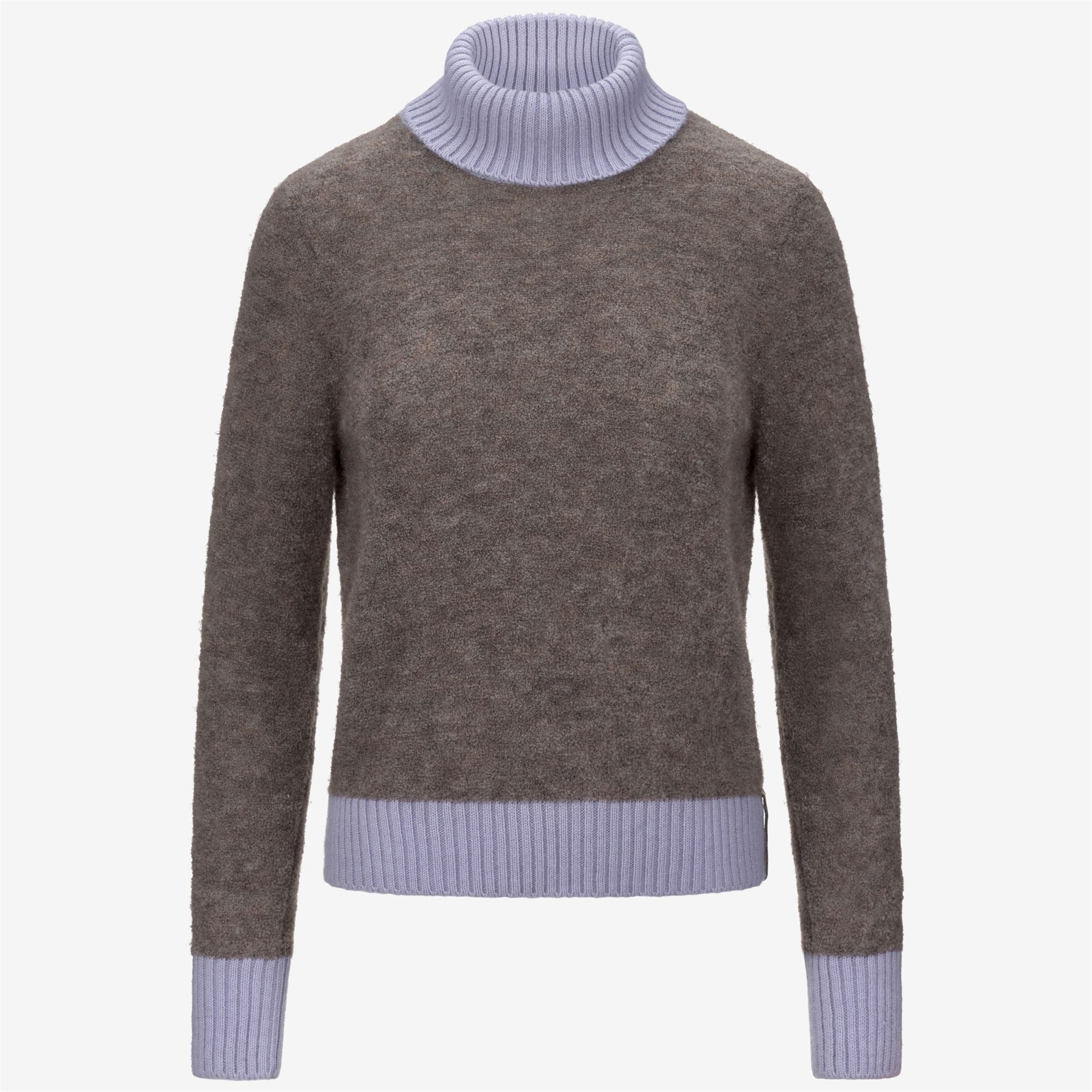 Knitwear_WOMAN_GRAZAY_Pull Over_Browm - Violet Purple - Commercial 1