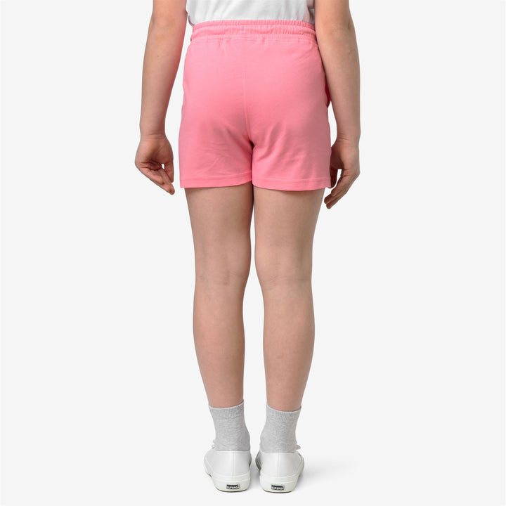 P. VIKETTE JERSEY - Shorts - Pantaloncini sportivi - Bambina - PINK GERANIUM 5