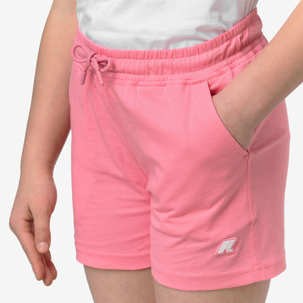 Shorts_Girl_P. VIKETTE JERSEY_Sport Shorts_Pink Geranium - Commercial 7