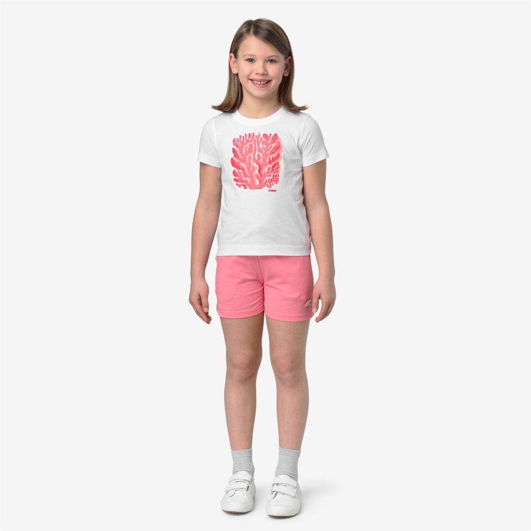 P. VIKETTE JERSEY - Shorts - Pantaloncini sportivi - Bambina - PINK GERANIUM main