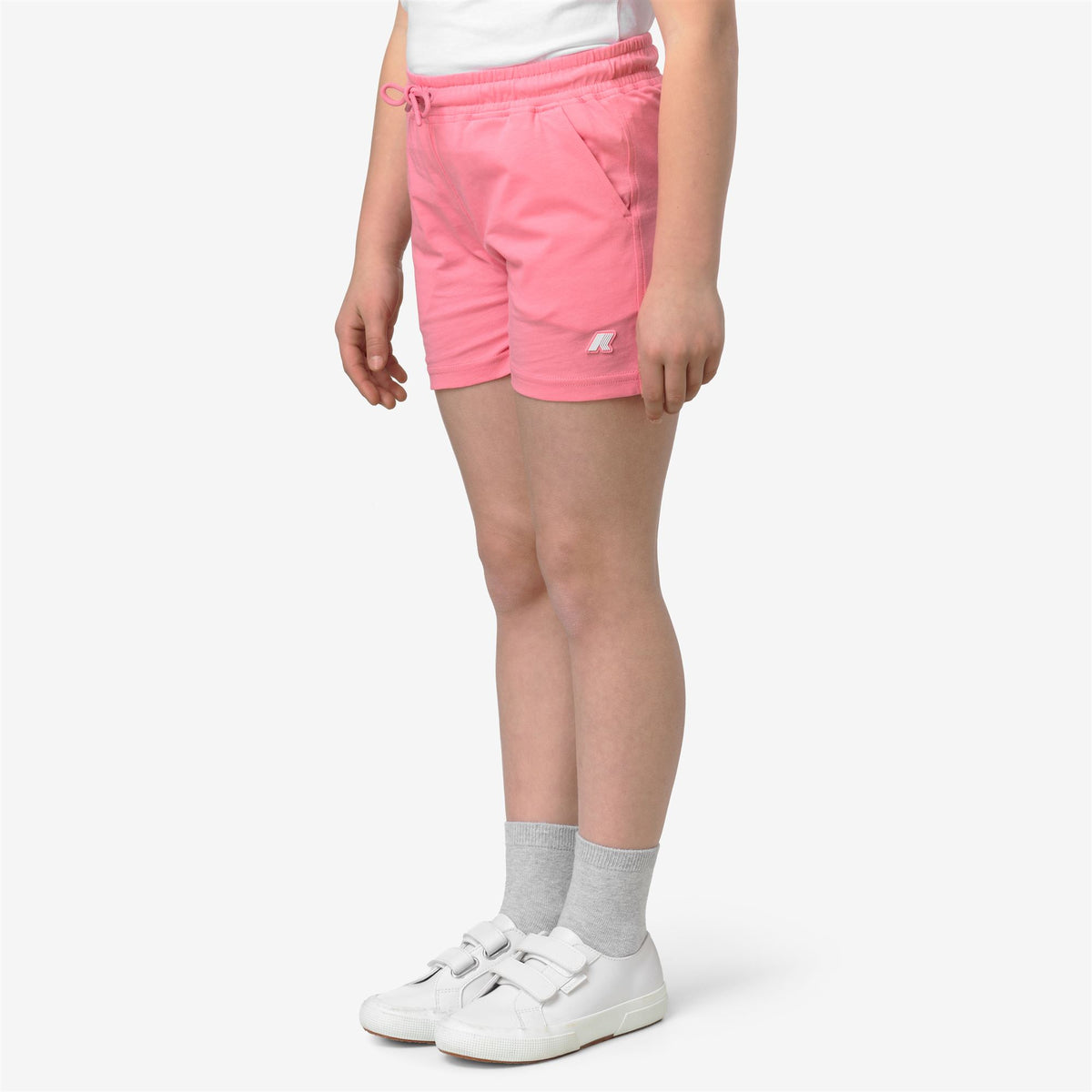 Shorts_Girl_P. VIKETTE JERSEY_Sport Shorts_Pink Geranium - Commercial 5