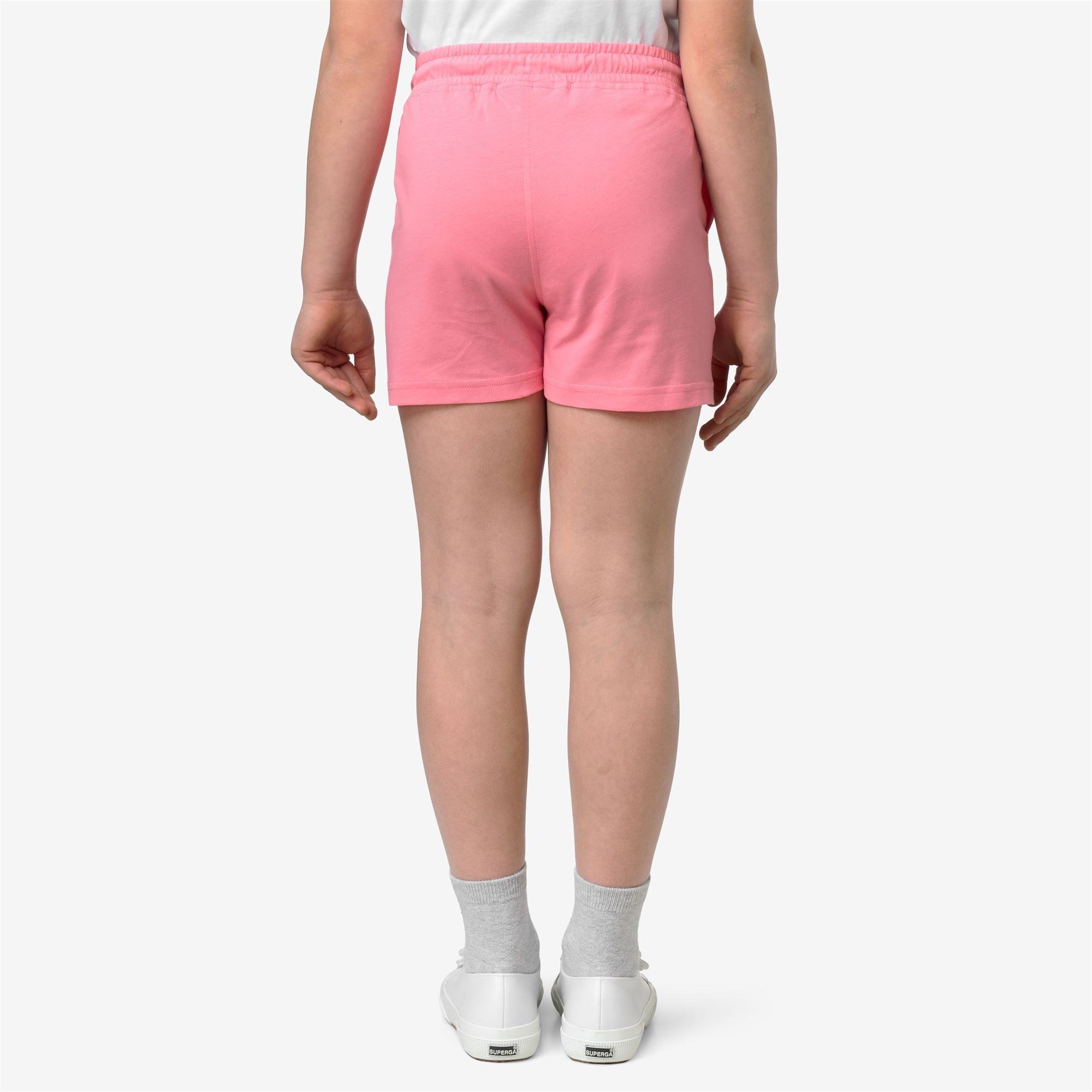 Shorts_Girl_P. VIKETTE JERSEY_Sport Shorts_Pink Geranium - Commercial 6