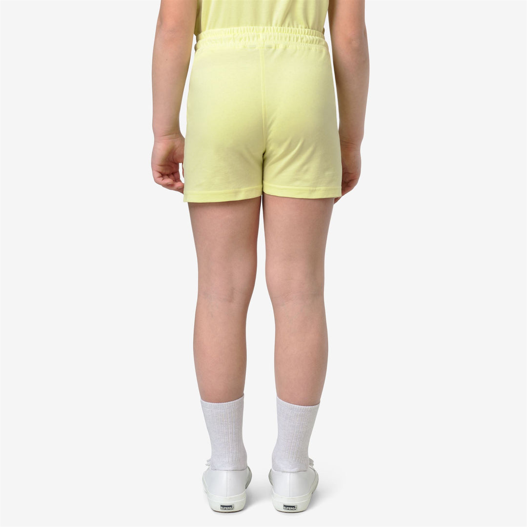 P. VIKETTE JERSEY - Shorts - Sport  Shorts - Girl - YELLOW LIME main