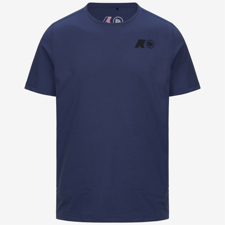 Cobalt Blue Unisex Packable T-Shirt with Recycled Polyester 5