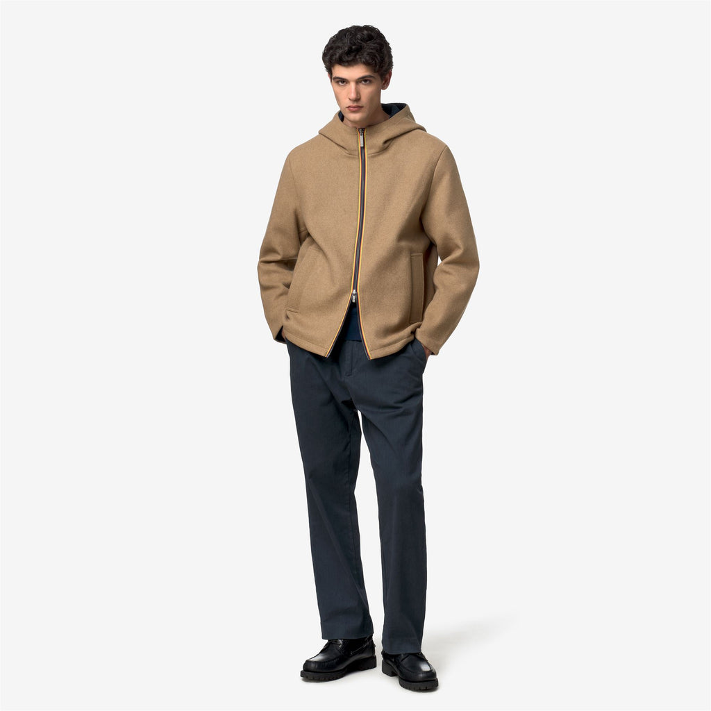 Jackets_Man_CLAUDEL WOOL BONDED DOUBLE_Mid_Beige Khaki - Blue Depth - Commercial 7