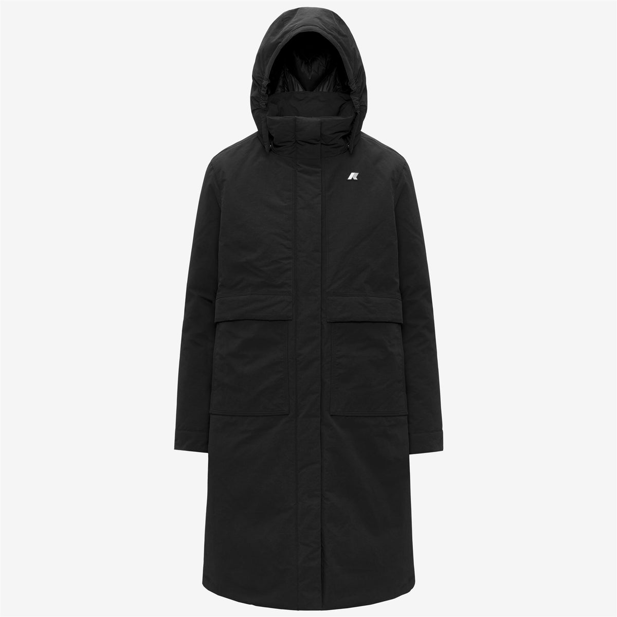 Jackets_WOMAN_KALISHA WARM COTTON NYLON_Long_Black Pure - Black Pure - Commercial 1