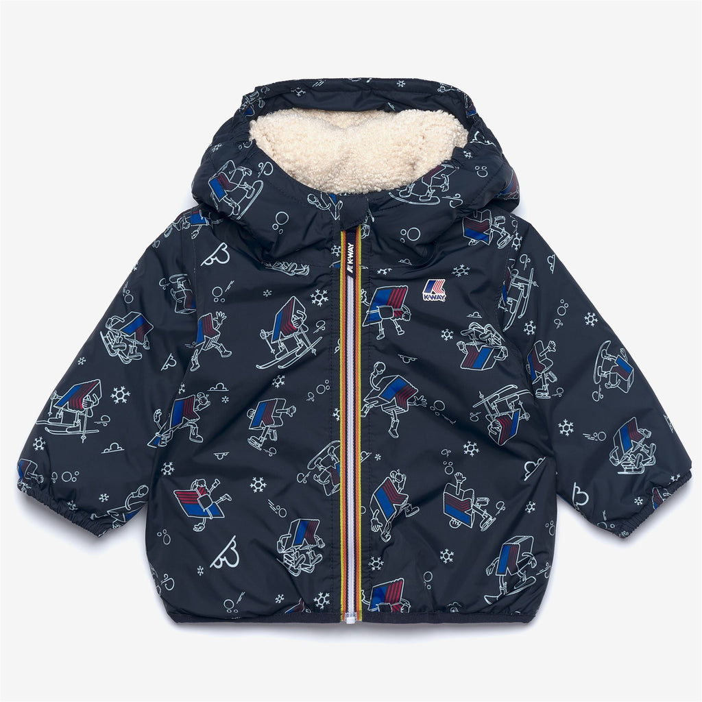 Jackets_KID UNISEX_E. LE VRAI 4.0 CLAUDINE ORSETTO GRAPHIC_Mid_K FIGURES INFANT BOY - Commercial 1