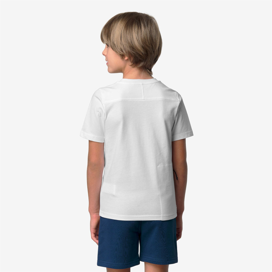 P. LEONIDE SCATTERED LETTERING - T-ShirtsTop - T-Shirt - Bambino/a - WHITE main