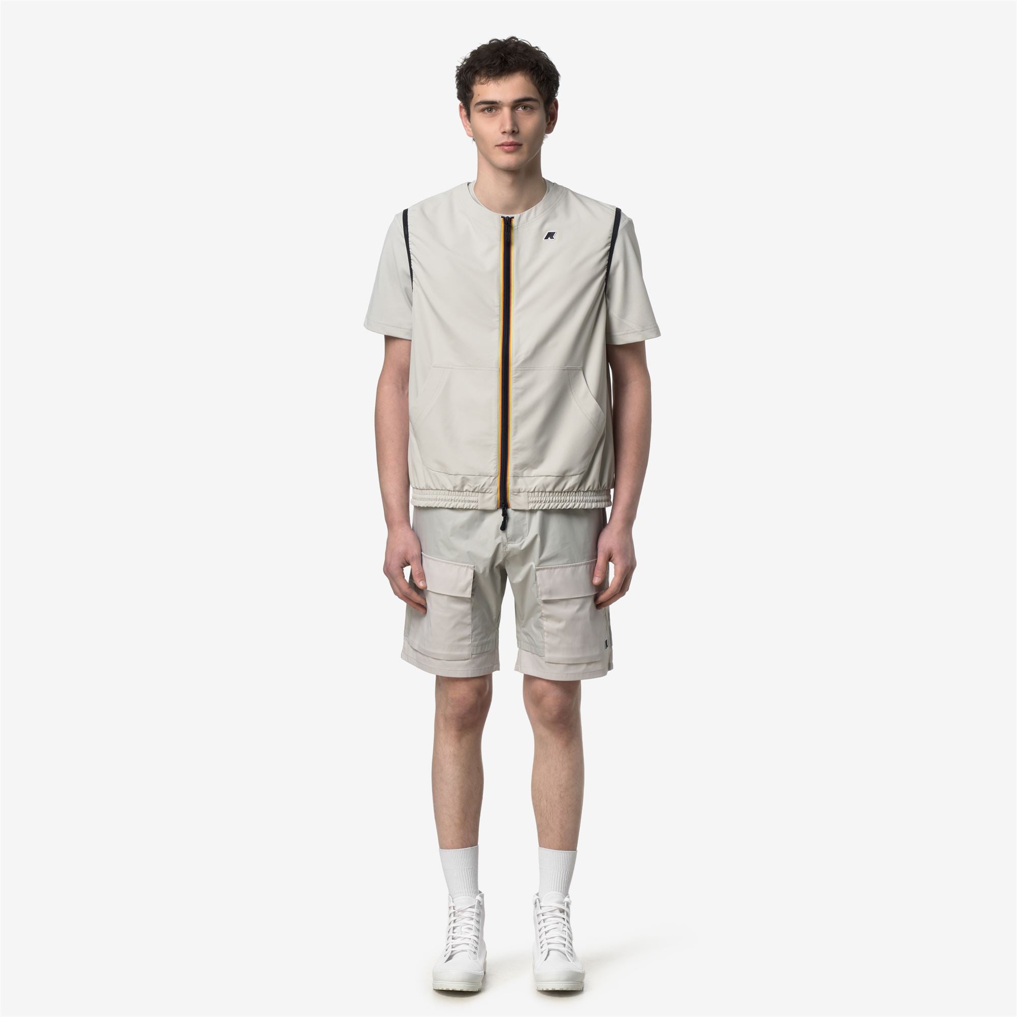 Fleece_Man_SISEL_Jumper_BEIGE LT - Commercial 4