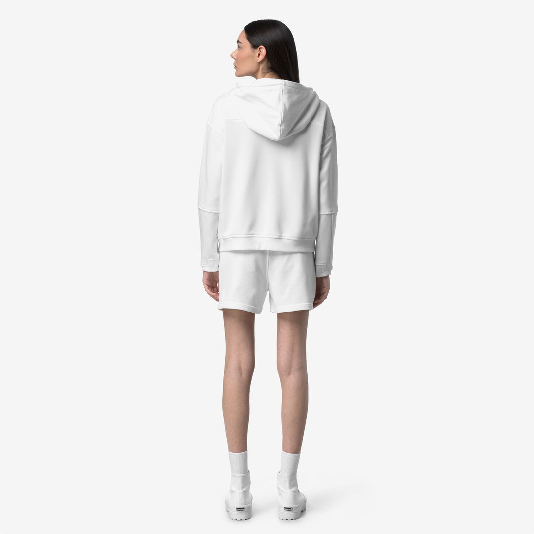 LARA POLY COTTON - Fleece - Jumper - Woman - WHITE main