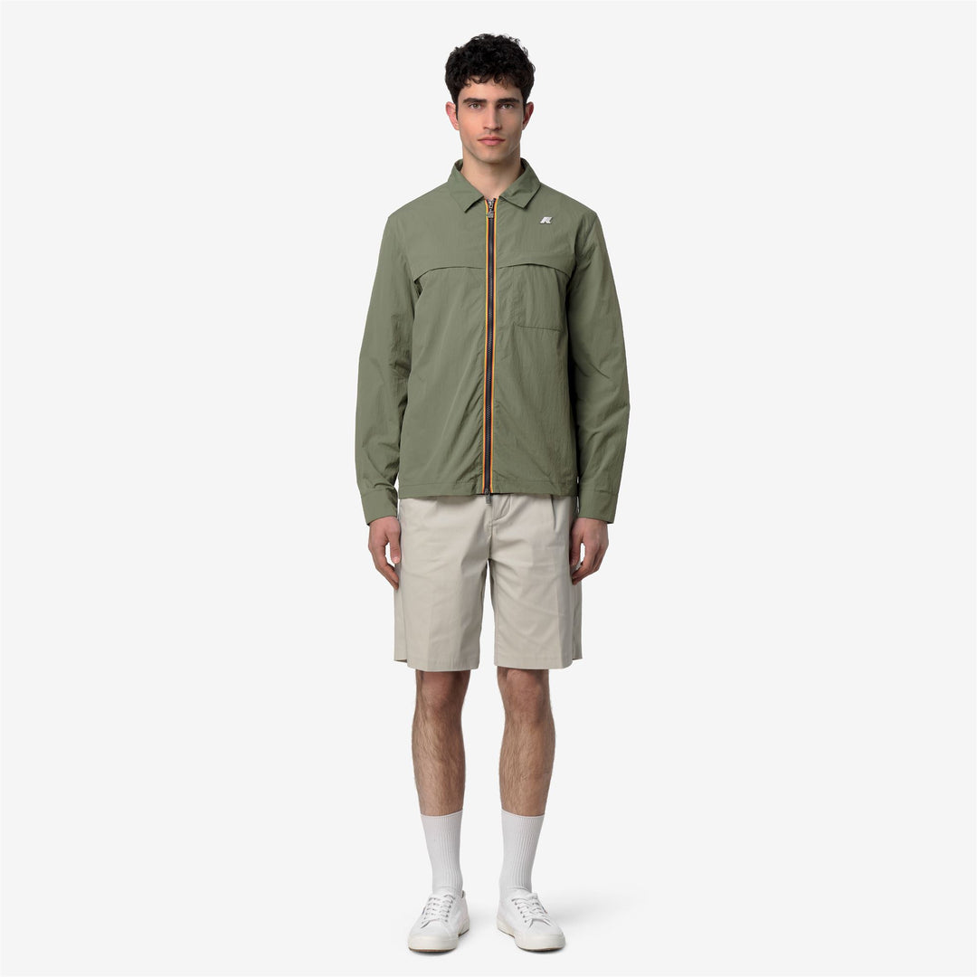 JULES LIGHT NYLON - Jackets - Short - Man - GREEN LICHEN main