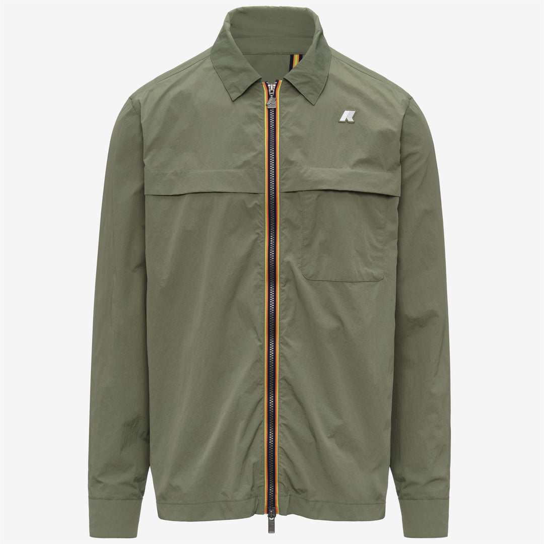 JULES LIGHT NYLON - Jackets - Short - Man - GREEN LICHEN 01