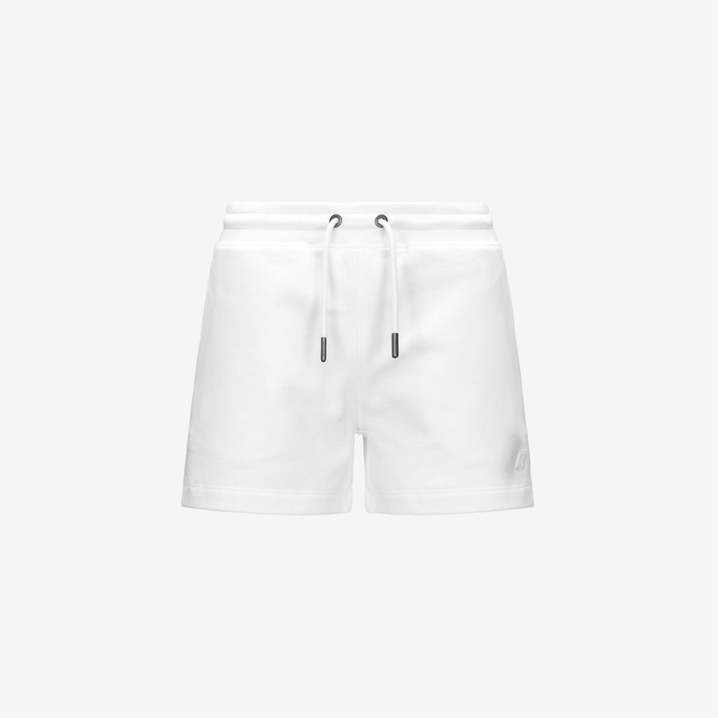 Shorts_WOMAN_RIKA FRENCH TERRY_Sport Shorts_White - Commercial 1