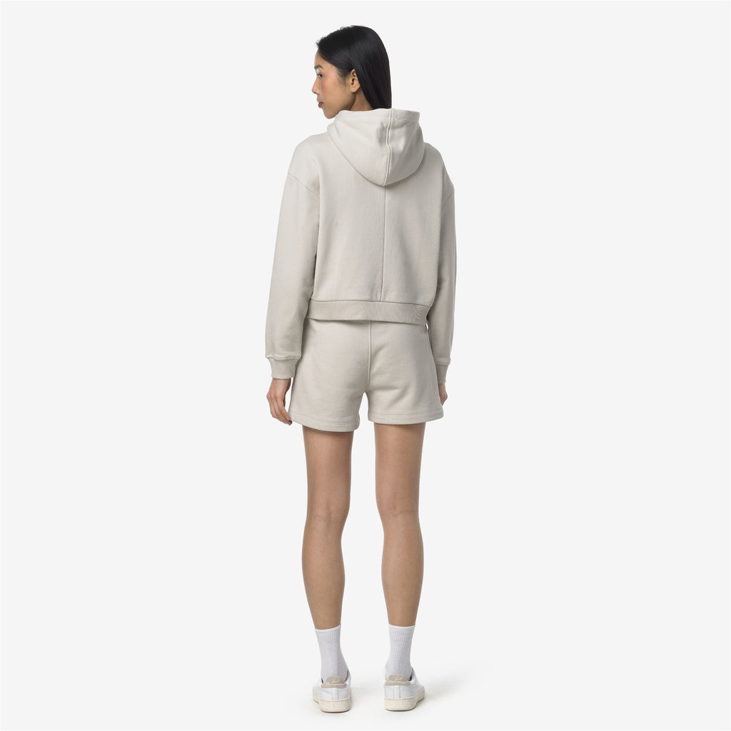 Shorts_WOMAN_RIKA FRENCH TERRY_Sport Shorts_BEIGE LT - Commercial 6