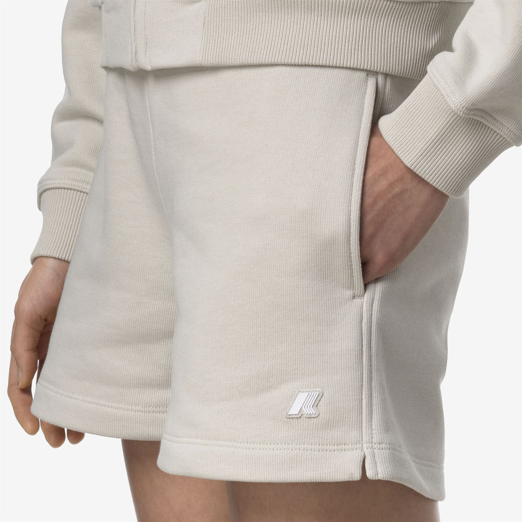 Shorts_WOMAN_RIKA FRENCH TERRY_Sport Shorts_BEIGE LT - Commercial 7