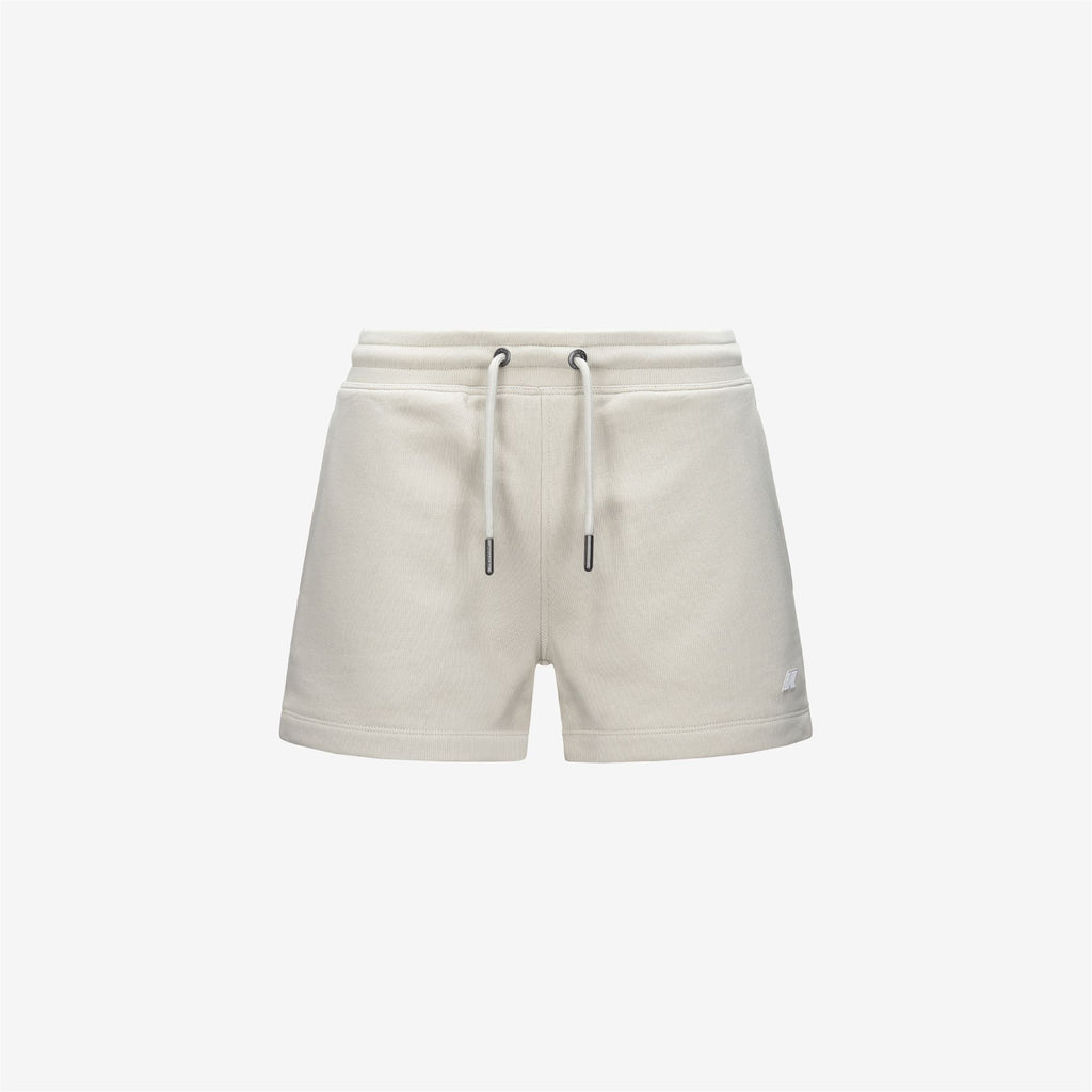 Shorts_WOMAN_RIKA FRENCH TERRY_Sport Shorts_BEIGE LT - Commercial 1