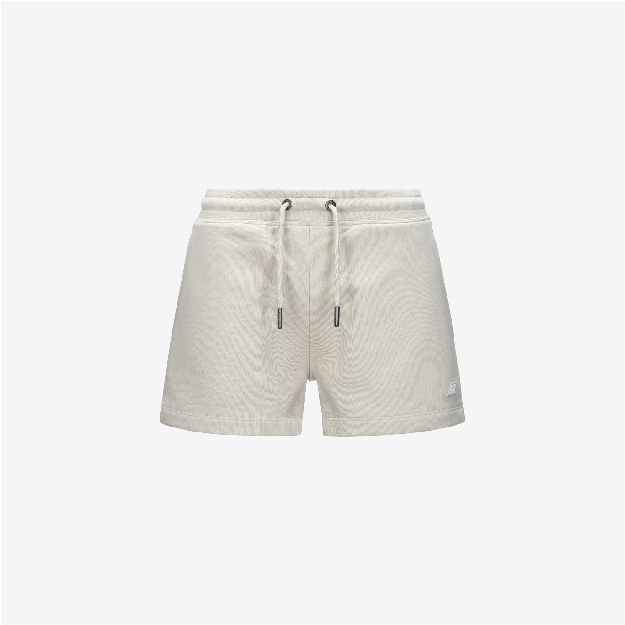 Shorts_WOMAN_RIKA FRENCH TERRY_Sport Shorts_BEIGE LT - Commercial 1