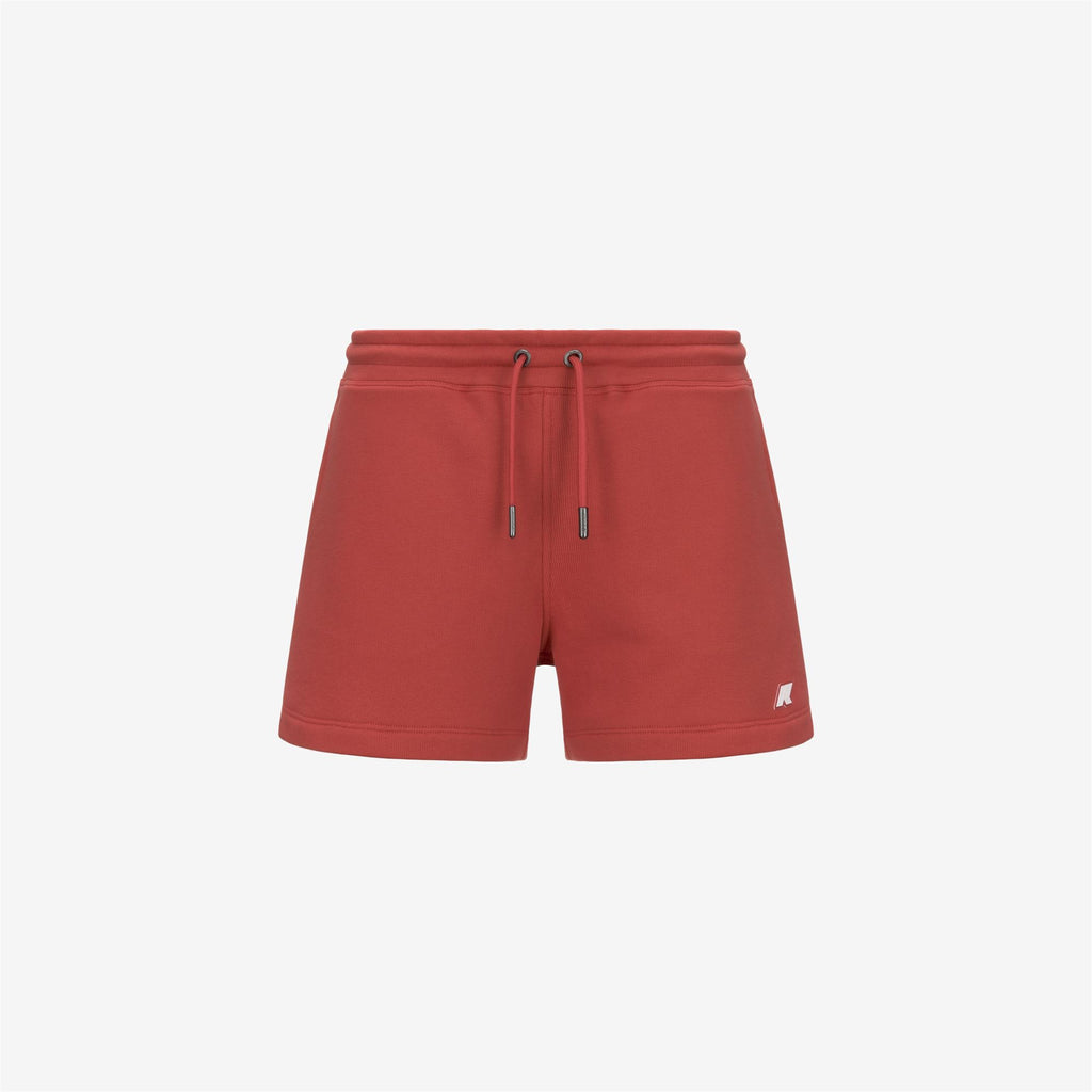 Shorts_WOMAN_RIKA FRENCH TERRY_Sport Shorts_Red Jasper - Commercial 1