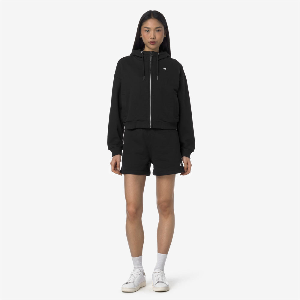 Black Grey Women's Sport Shorts for Summer Leisurewear 02