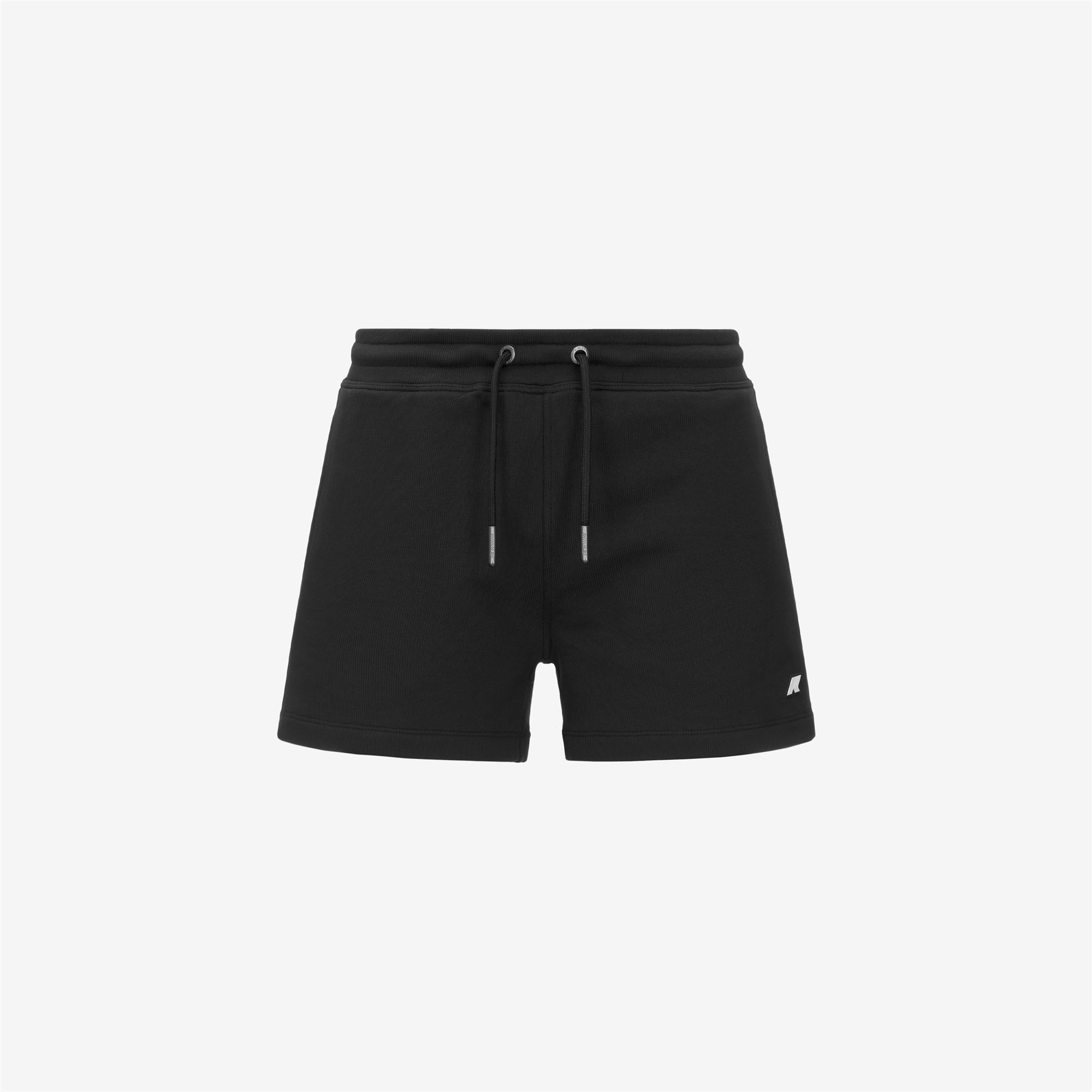 Shorts_WOMAN_RIKA FRENCH TERRY_Sport Shorts_Black Pure - Commercial 1