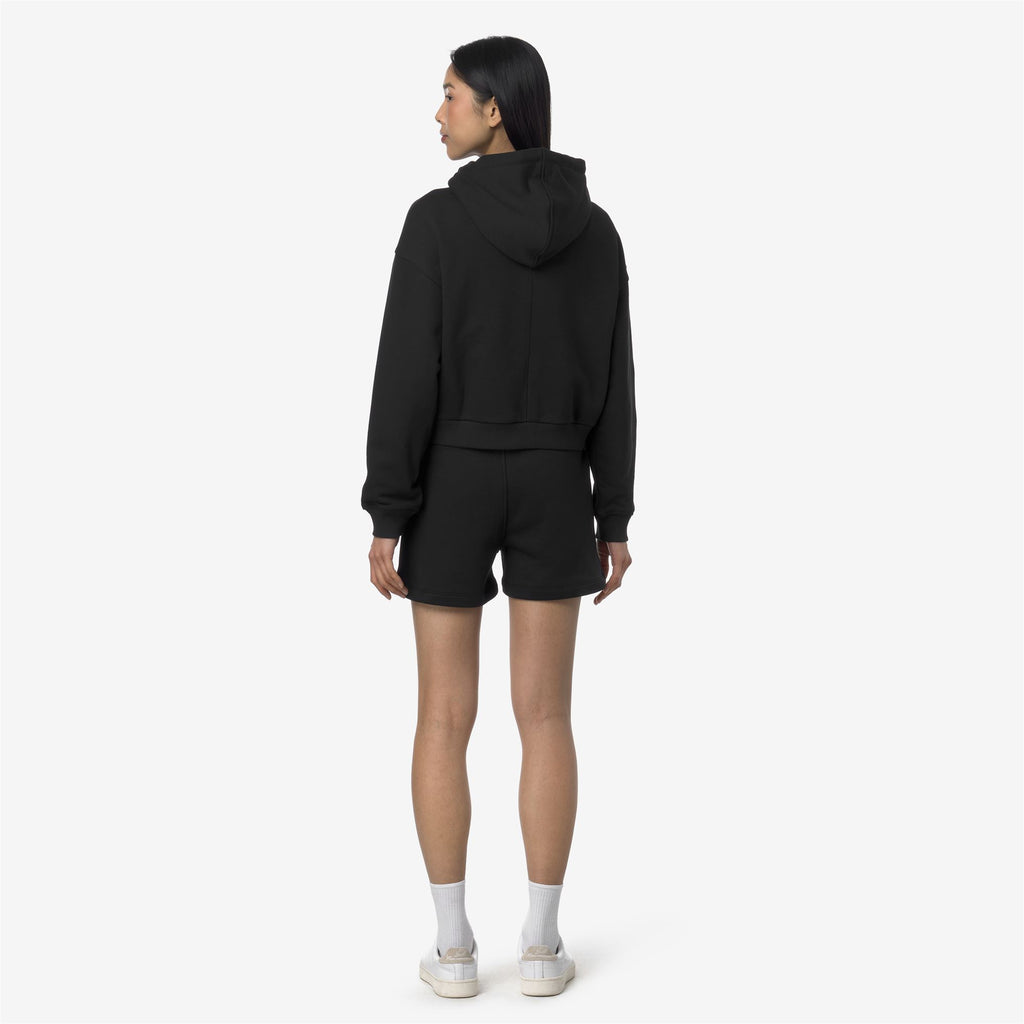 Shorts_WOMAN_RIKA FRENCH TERRY_Sport Shorts_Black Pure - Commercial 6