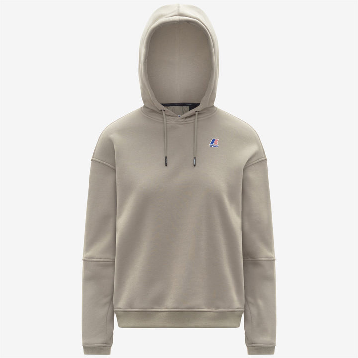 Felpa con cappuccio in pile da donna Green Oak per attività all'aperto 1