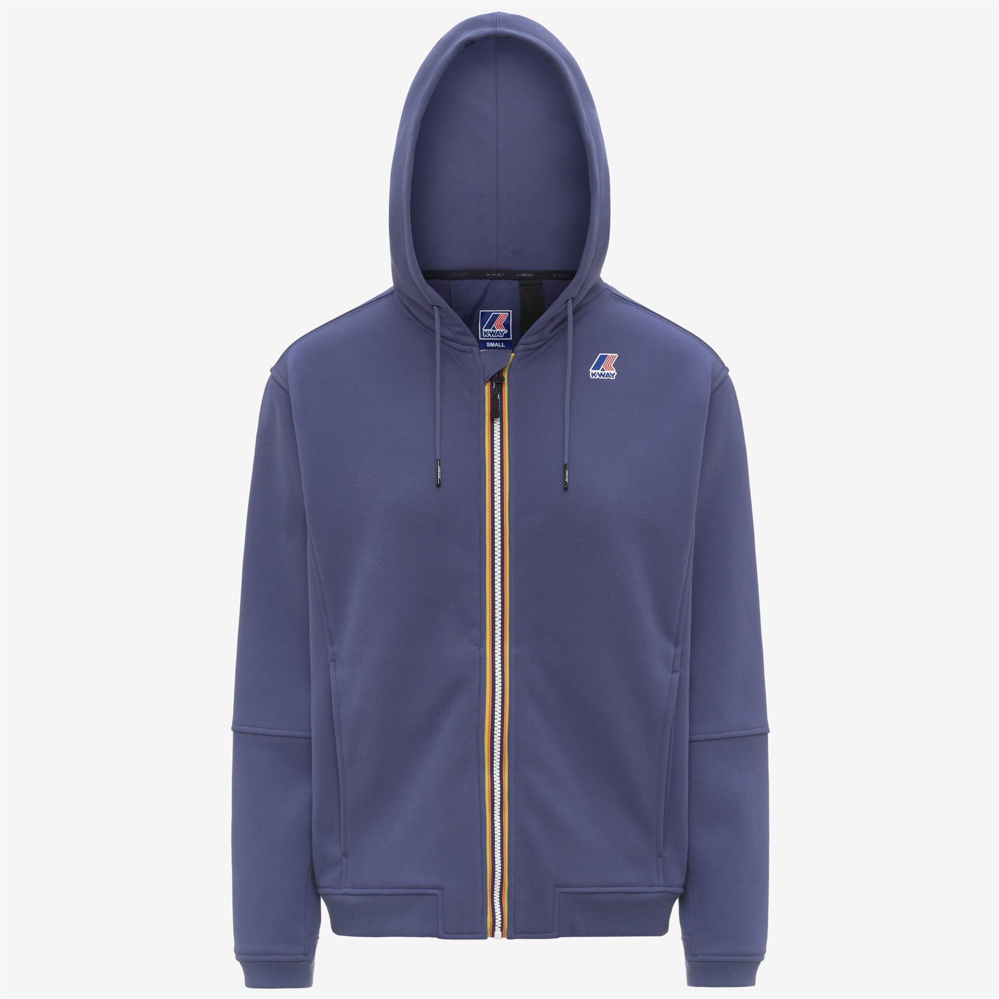 Fleece_UNISEX_PROSPER BRUSHED PC_Hoodie Full Zip_Blue Deep Cobalt - Commercial 1