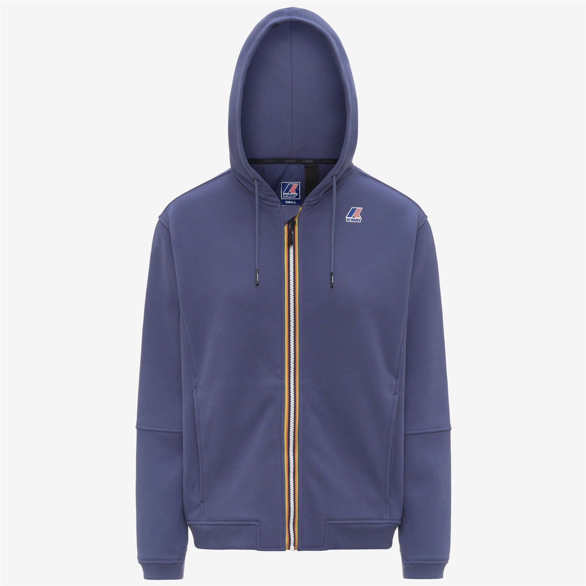 Fleece_UNISEX_PROSPER BRUSHED PC_Hoodie Full Zip_Blue Deep Cobalt - Commercial 1