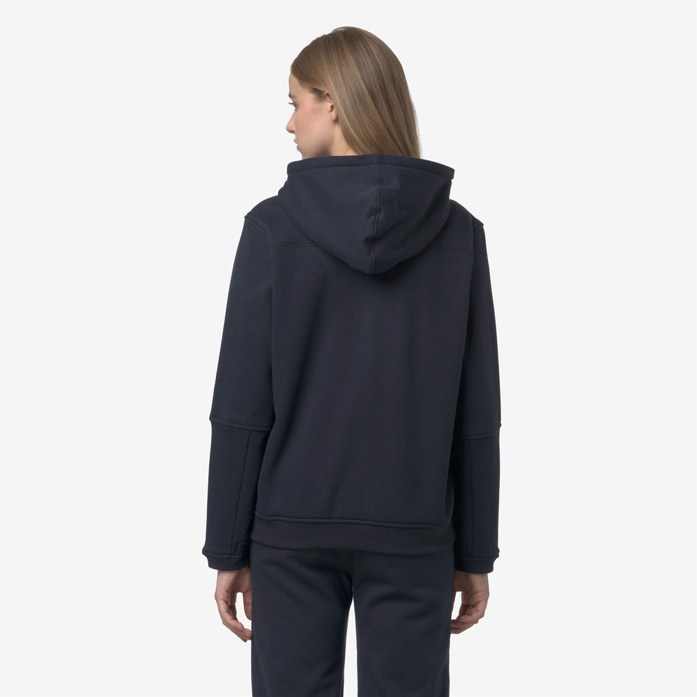 Blue Unisex Full Zip Fleece Hoodie for Outdoor Activities 02