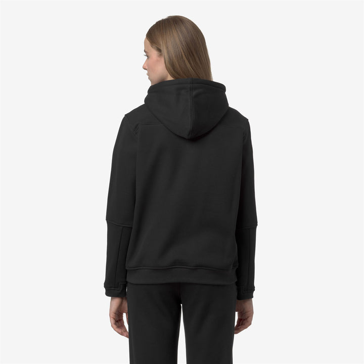 Black Unisex Full Zip Hoodie for Outdoor Activities and Sports 5