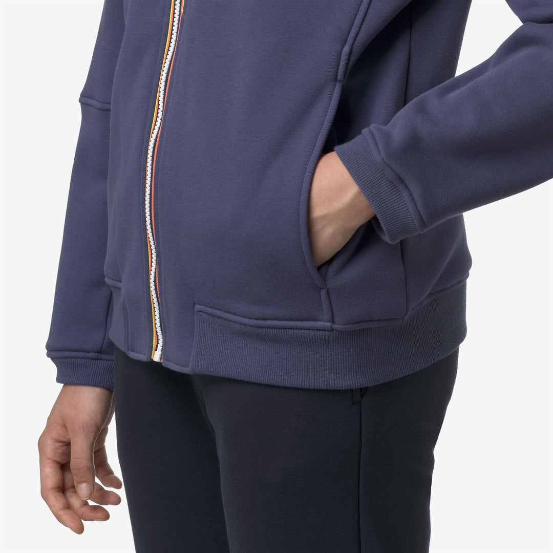 Chaqueta polar unisex azul oscuro para actividades al aire libre main