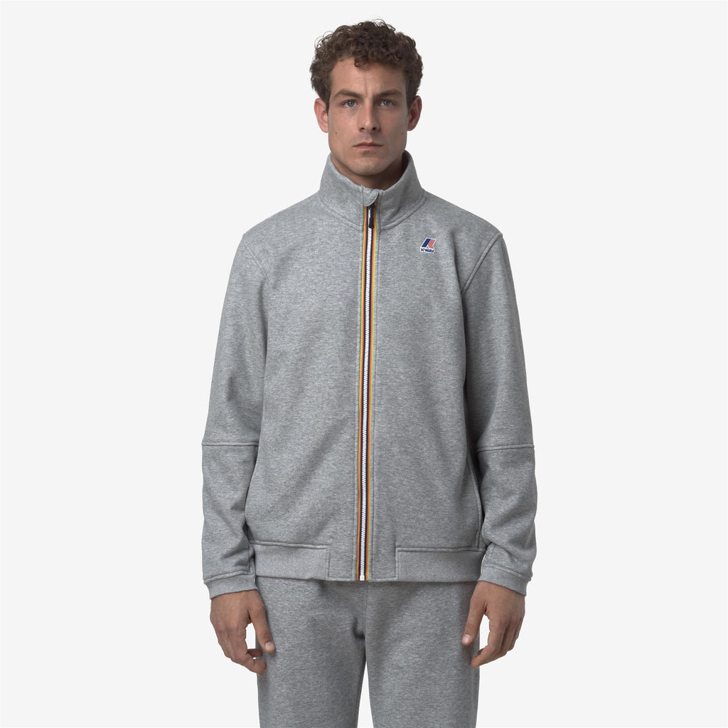 Fleece_UNISEX_PEPIN BRUSHED PC_Jacket_Grey Melange Mid - Commercial 4