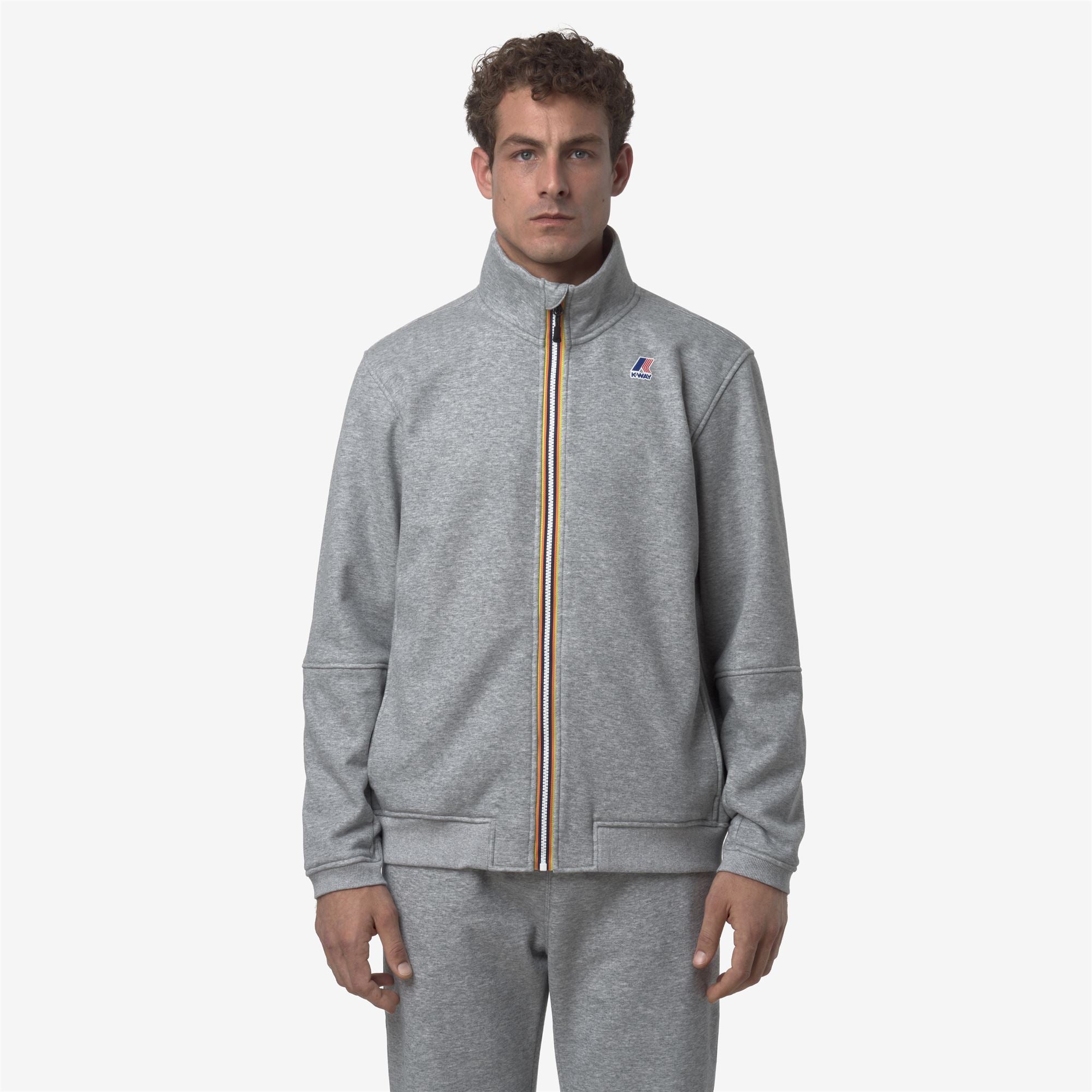Fleece_UNISEX_PEPIN BRUSHED PC_Jacket_Grey Melange Mid - Commercial 4