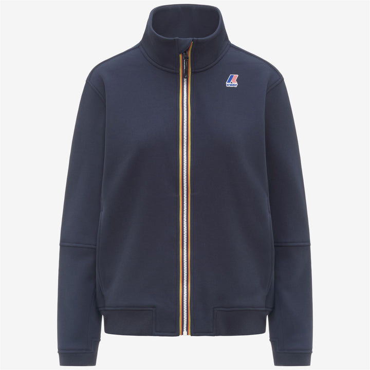 Chaqueta polar unisex azul para actividades al aire libre. 1