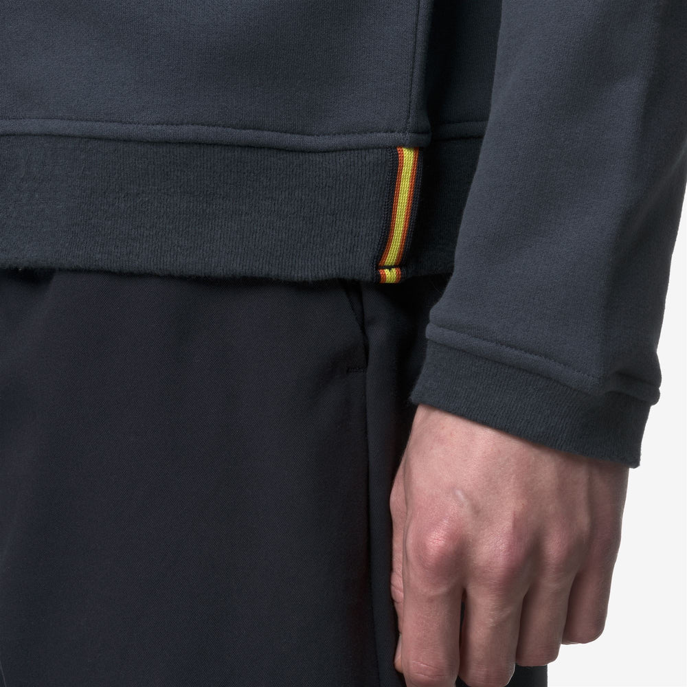 Blue Men's Cotton Cashmere Fleece Jumper 02