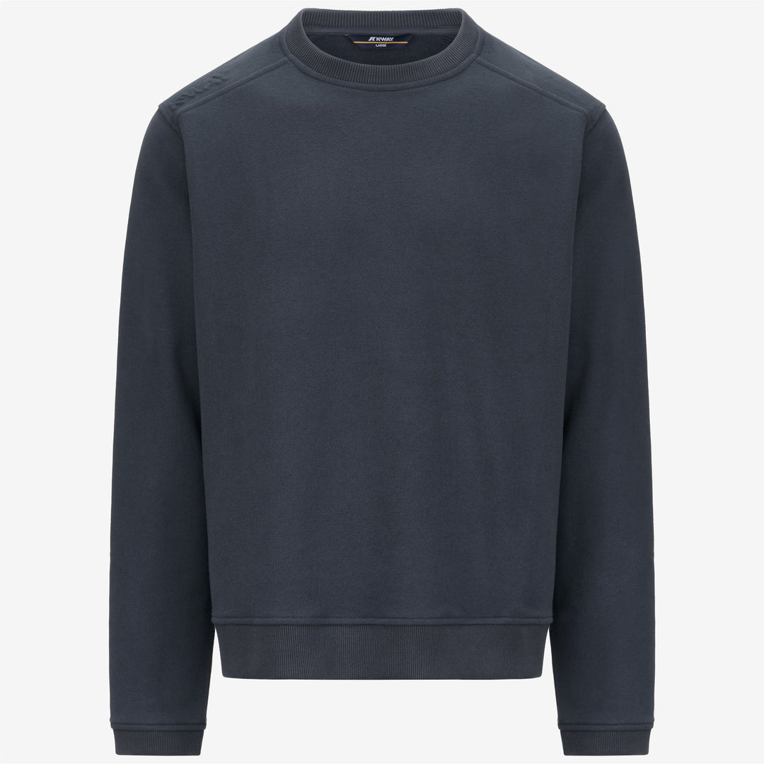 Blue Men's Cotton Cashmere Fleece Jumper 01