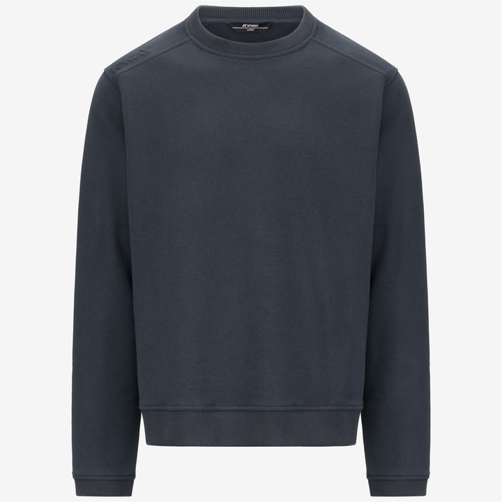 Blue Men's Cotton Cashmere Fleece Jumper 1