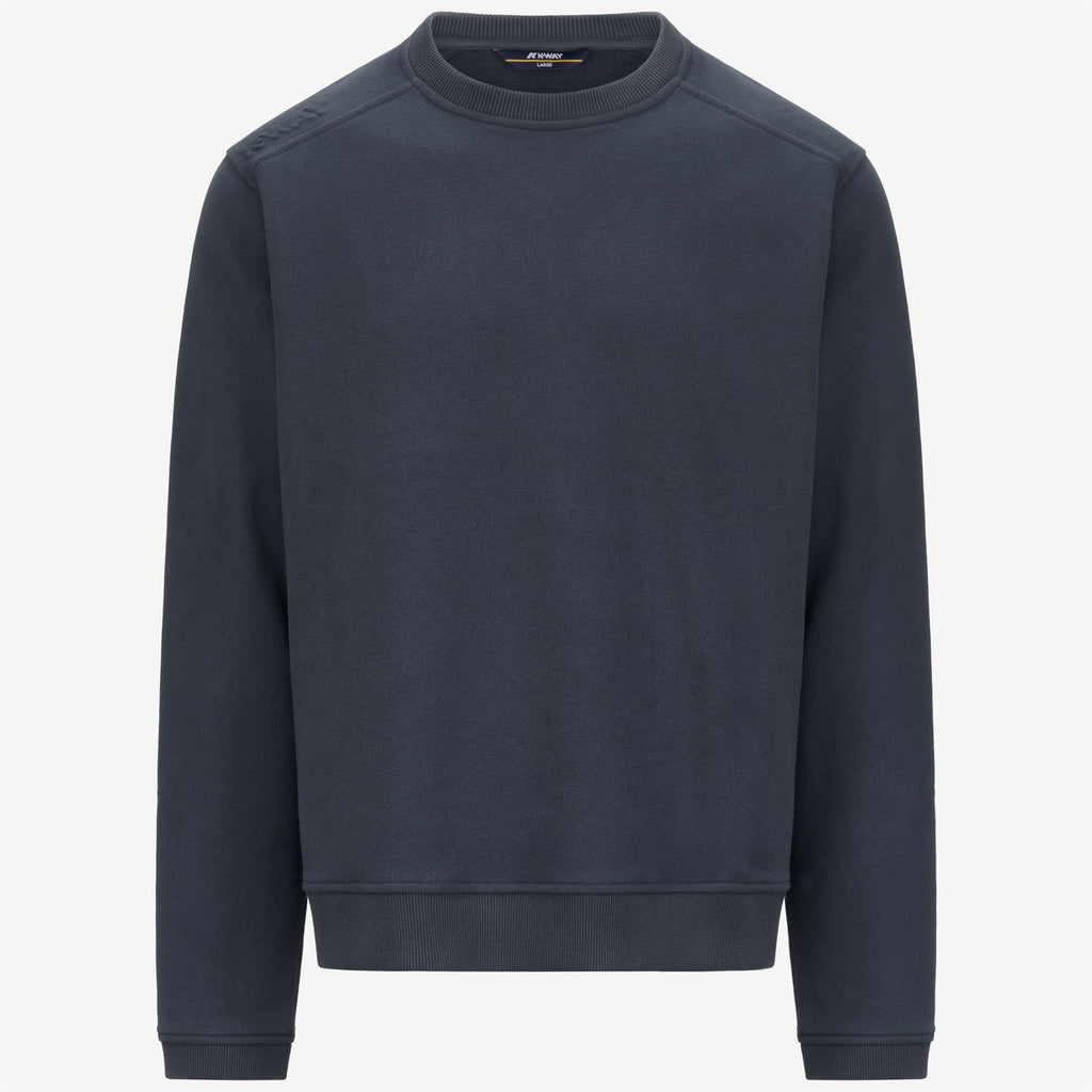 Fleece_MAN_PERRUEL COTTON CASHMERE_Jumper_Blue Airforce - Commercial 1
